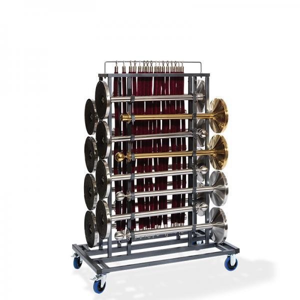 Trolley afzetpalen Hamerslag | 760x1290x1800(h)mm