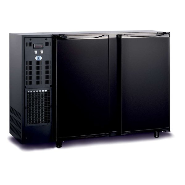 Barkoelkast | 379L | Zwart | +1°C/+8°C | Geventileerd | Compressor | 1455x565x890/905(h)mm