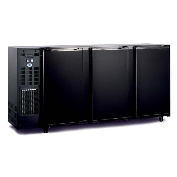 Barkoelkast | 586L | Zwart | +1°C/+8°C | Geventileerd | Compressor | 2065x565x890/905(h)mm