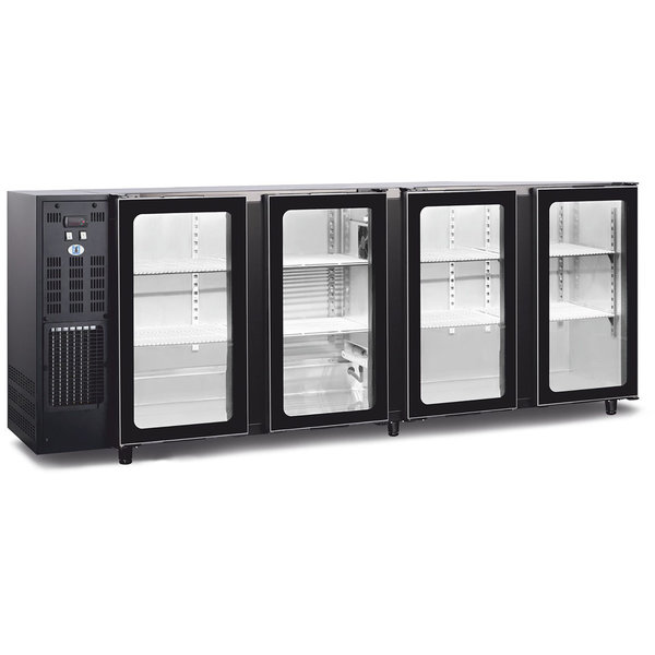 Barkoelkast | 664L | Zwart | +1°C/+8°C | Geventileerd | Compressor | 2295x565x890/905(h)mm