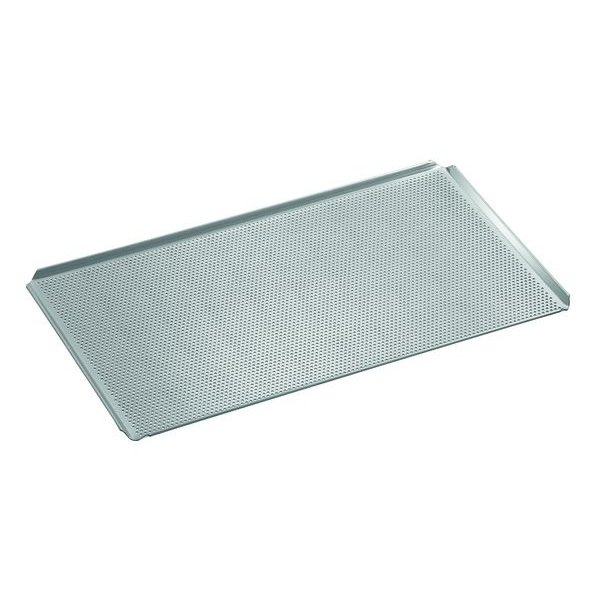 Bakplaat | Geperforeerd Aluminium | 4-Zijdige Rand | 1/1 GN