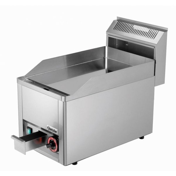 Bakplaat/Grillplaat elektrisch GPL 320E-G | 3kW | Glad 320x480mm | 330x525x450(h)mm