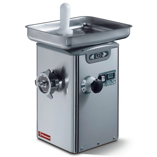 Gekoelde Vleesmolen N°22 | RVS | Cap. 350kg/u | 310x350x615(h)mm