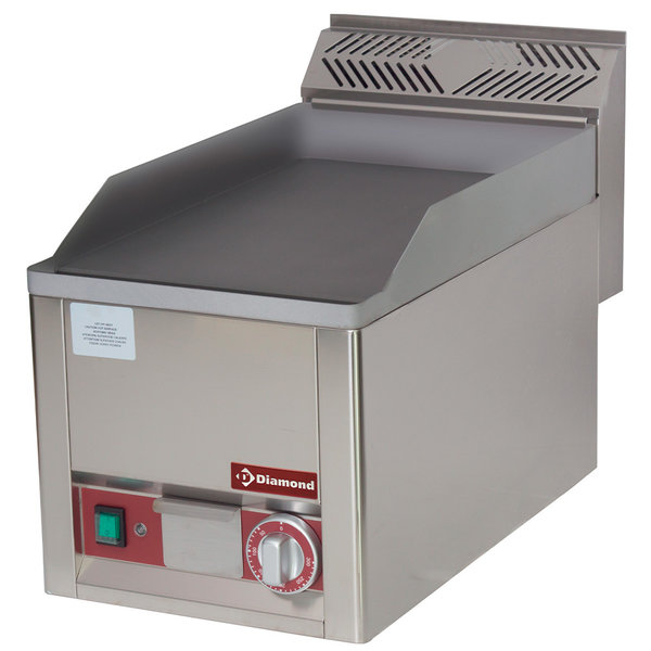 Bakplaat/Grillplaat -Top- | Glad 320x480mm 15,5 dm2 | 3kW | 330x600x290(h)mm