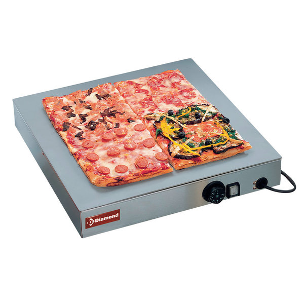Warmhoudplaat | Oppervlak RVS | 230V | 500x500x90(h)mm