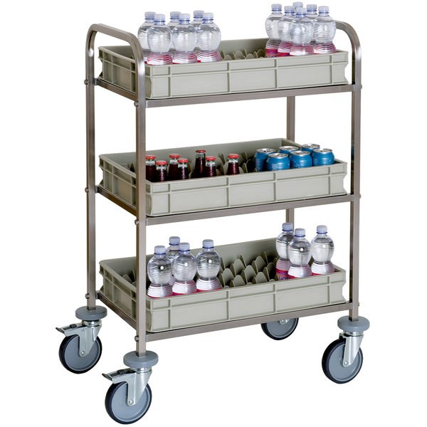Wagen | Voor Vullen Mini Bars | Flessen Max. Ø65mm | 730x470x1020(h)mm