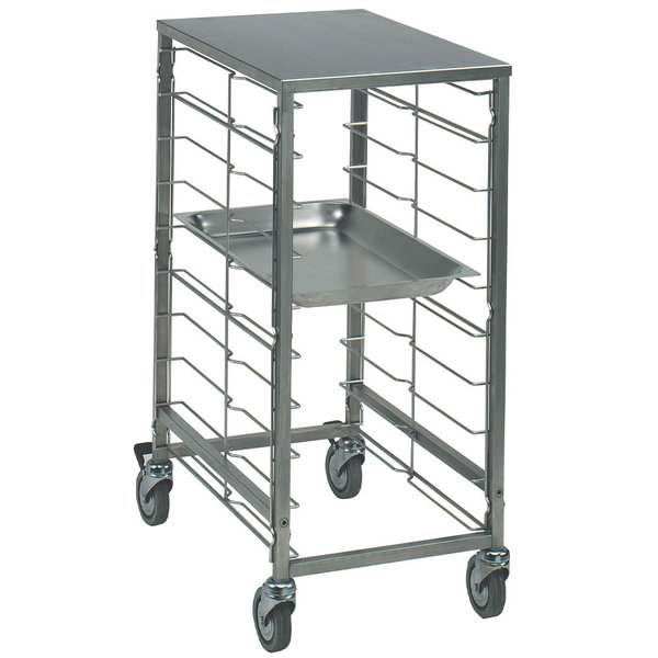 Silowagen | Met Top | RVS | Voor 7x GN 1/1 | Tussenruimte 75mm | 360x680x860(h)mm