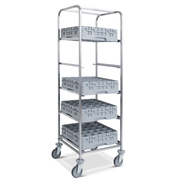 Vaatwaskorvenwagen | 5 Niveaus (500x500mm) | Wielen | 640x600x1840(h)mm