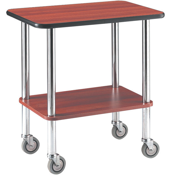 Dienstwagen | Verchroomde Poten | 2 Niveau's | 710x460x780(h)mm