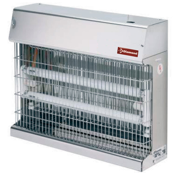 Muurinsectenverdelger | RVS | 230V | 495x132x392(h)mm