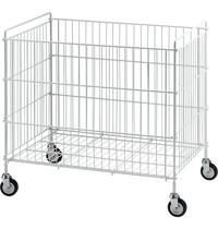 Diamond Wasmand | Op Wielen | Vouwend | 810x510x750(h)mm 