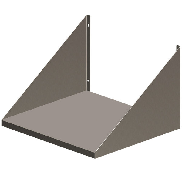 Muursteun | RVS | Voor Magnetrons Diverso | 550x390x400(h)mm
