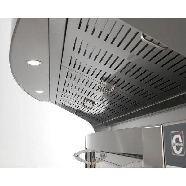 Afzuigkap Michelangelo | Voor CUP-ML435 | Zonder Motor | 1188x1200x410(h)mm