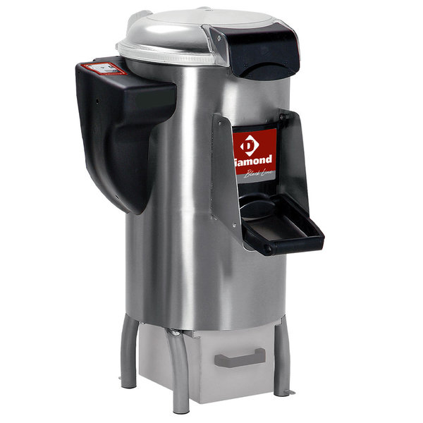 Aardappelschiller op voet 10kg | Prod. 300 kg/u | 0.55kW | 530x660x850(h)mm