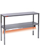 Diamond Chefrek | Verwarmd | 2 Niveaus | 230V | 1400x300x700(h)mm 