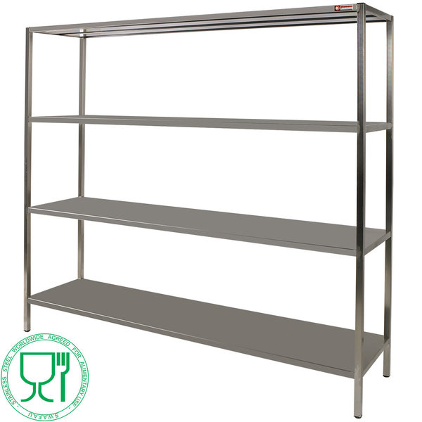 Stapelrek met 4 niveaus | 1200x400x1800(h)mm