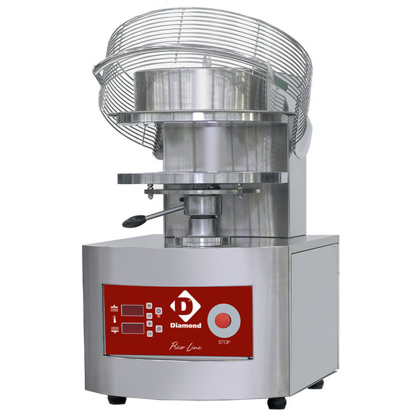 Pizzapletter | Ø35cm | Verwarmde Boven-/Onderplaat | 3.8kW (230V) | 500x610x770(h)mm