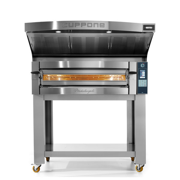 Pizzaoven | Cuppone Michelangelo | 9 Ø350mm | 400V | 12.6kW | Touchscreen | 1550x1460x440(h)mm