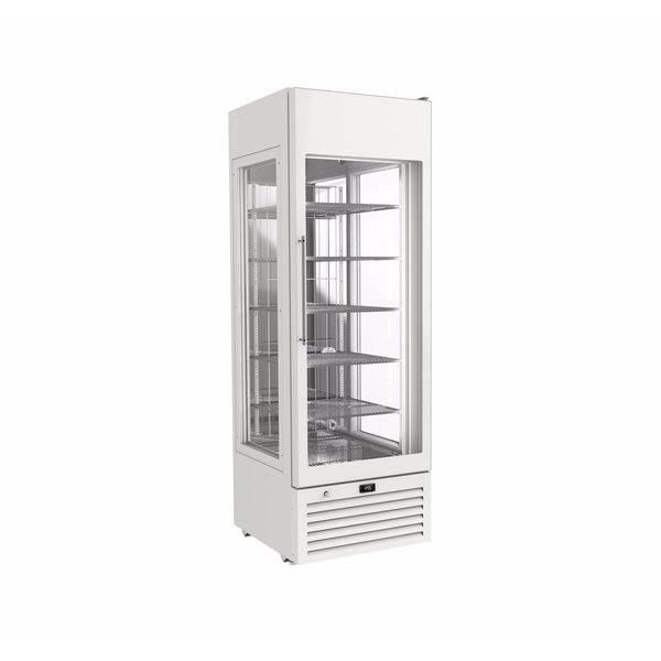 Koelvitrine  | 470L | Wit | -2°C/+10°C | 6 Niveaus | 668x773x2000(h)mm