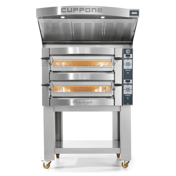 Pizzaoven | Cuppone Michelangelo | 6+6 Ø350mm | 400V | 16.8kW | 1190x1460x780(h)mm