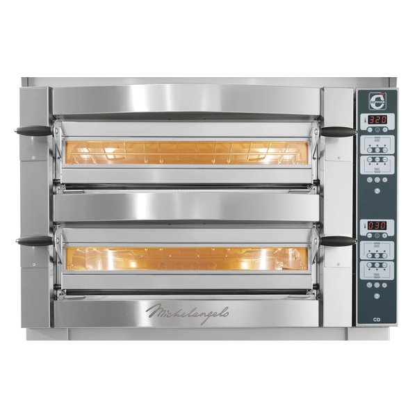 Pizzaoven | Cuppone Michelangelo | 6+6 Ø350mm | 400V | 16.8kW | 1190x1460x780(h)mm