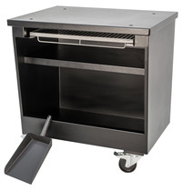 Diamond Onderstel op wielen CQB-060 | Met opslagruimte voor steenkool | 790x625x830(h)mm 