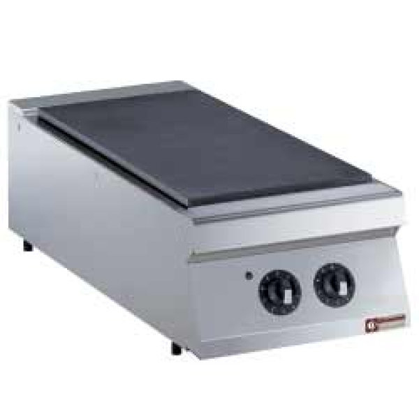 Kookplaat | Elektrisch | 1/2 Module Top | 2x 2.5kW | 400x700x250/320(h)mm