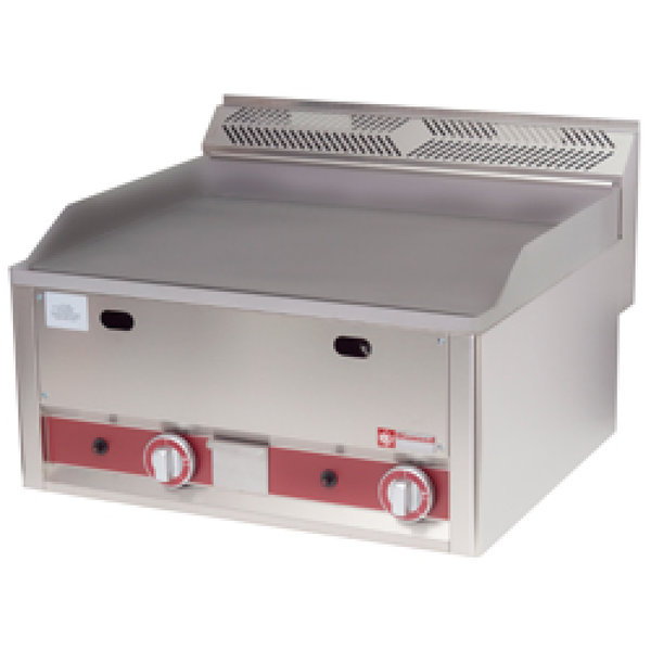 Bakplaat/Grillplaat Dubbel Top | Bakplaat 650x480mm | 2x 4kW | 660x600x290(h)mm