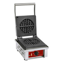 Diamond Wafelijzer | 4 Wafels | Elektrisch | 1.6kW | 305x400x230(h)mm