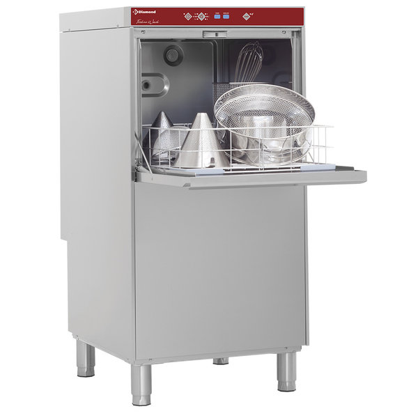 Pottenwasser | RVS | 500x600mm Mand + Break Tank | 400V | 600x695x1280(h)mm