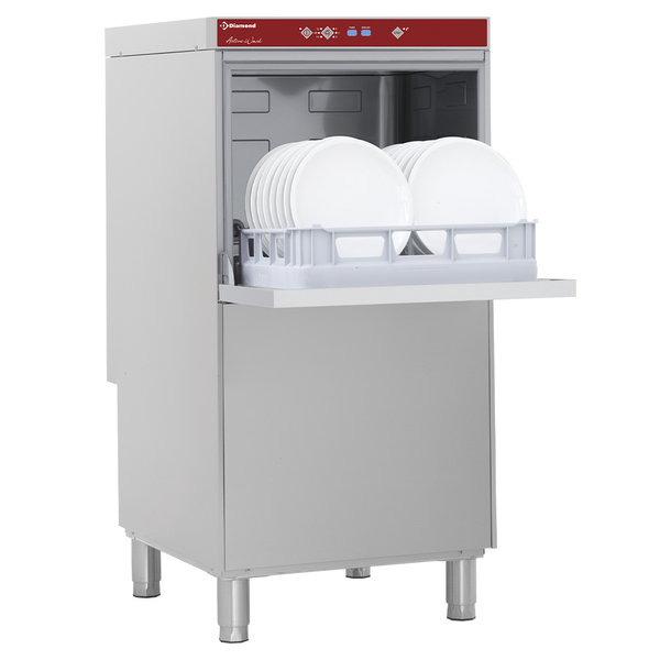 Vaatwasser | Met Afvoerpomp | 'Full Hygiene' | 400V  | 500x600mm Mand | 600x695x1280(h)mm