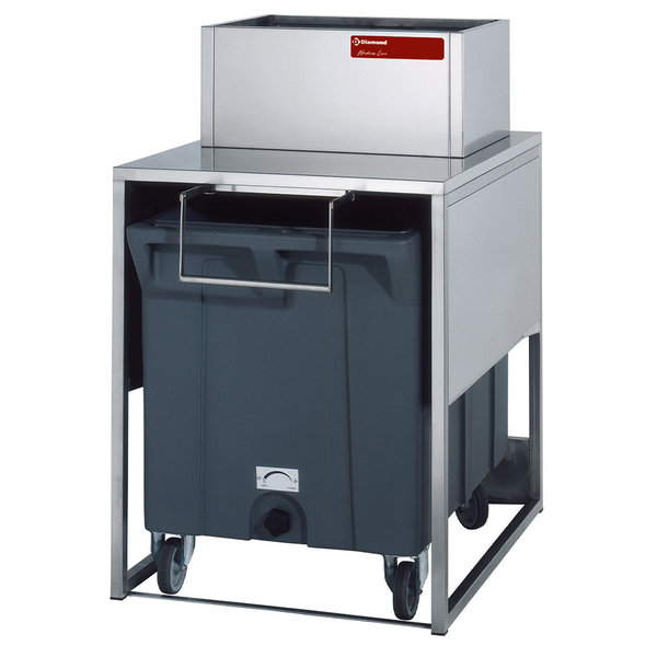 Opslagbak | Wielen | 108kg | 795x1060x1484(h)mm