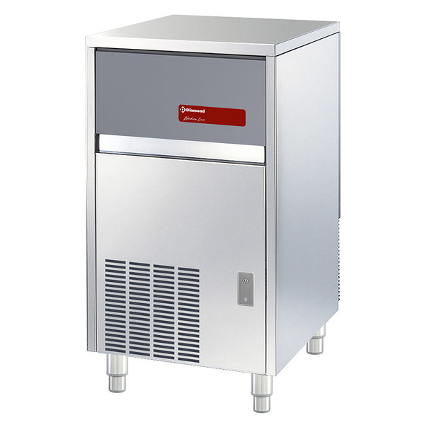 IJsblokjesmachine | 47kg/24h | Voorraad 25kg | 500x580x800+100(h)mm