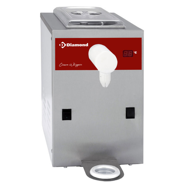 Slagroomtoestel RVS Kuip 2L | 100L/u | 300W | 250x410x400(h)mm