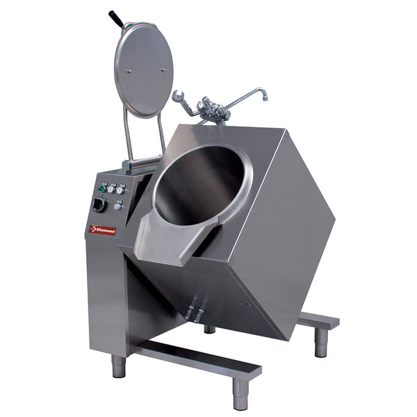 Kookketel | Kantelbaar | Elektrisch | Met Indirecte Verwarming | 50L | 6.2kW | 800x900x900(h)mm
