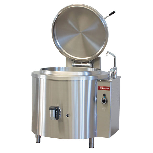 Kookketel | Rond | Gas | Met Indirecte Verwarming | 200L | 900(h)mm