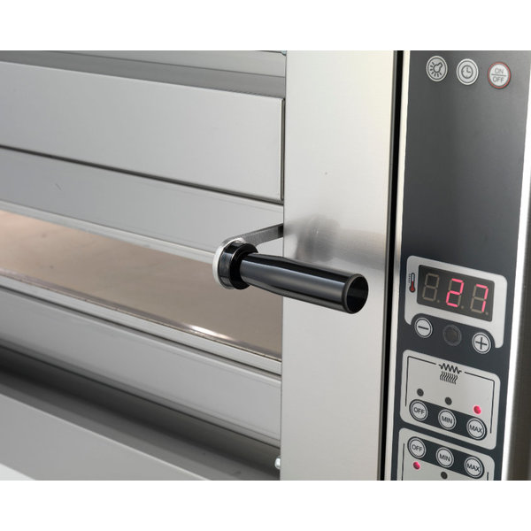 Pizzaoven | Cuppone Donatello | 6+6 Ø350mm | 400V | 17.2kW | 1510x1060x780(h)mm