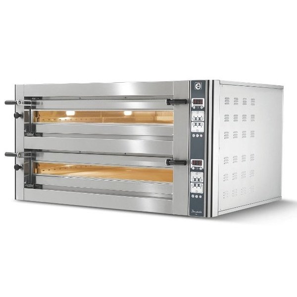 Pizzaoven | Cuppone Donatello | 6+6 Ø350mm | 400V | 17.2kW | 1510x1060x780(h)mm