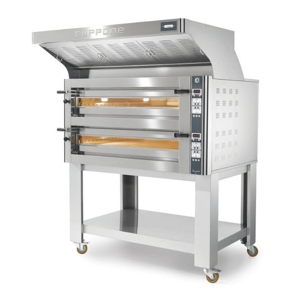 Pizzaoven | Cuppone Donatello | 6+6 Ø350mm | 400V | 17.2kW | 1510x1060x780(h)mm