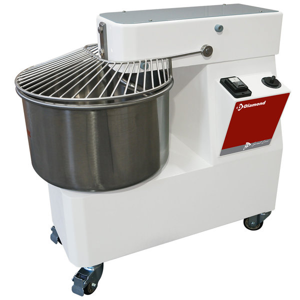 Spiraalkneder | Op Wielen | 33L | Met Timer | 230V | 440x720x830(h)mm