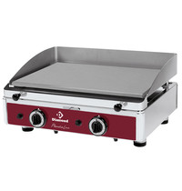 Diamond Bakplaat/Grillplaat | Propaangas | Glad Oppervlak 555x400 (Staal) | 2x 2.9kW | 620x510x305(h)mm
