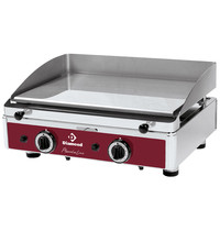 Diamond Bakplaat/Grillplaat | Propaangas | Gechromeerd | Bakplaat 550x400mm | 2x 2.9kW | 620x510x305(h)mm