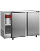Diamond Flessenkoeler | RVS | 375L | 2 Deurs | 230V | Geventileerd | 1455x565x890/905(h)mm 