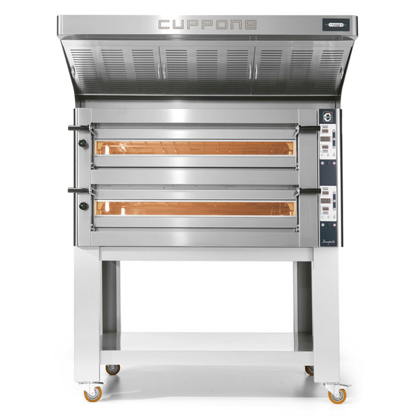 Pizzaoven | Cuppone Donatello | 6+6 Ø350mm | 400V | 16.8kW | 1510x1060x780(h)mm