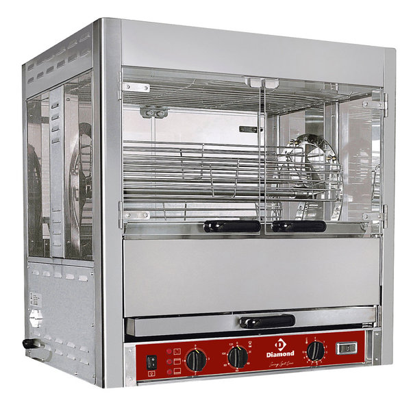 Kippengrill | 5 Korven | 25 Kippen | Elektrisch | 400V | 850x700x940(h)mm