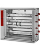Diamond Kippenspit | 4 Spitten | Voor 24 Kippen | 230V | Gas | 1098x480x1000(h)mm 