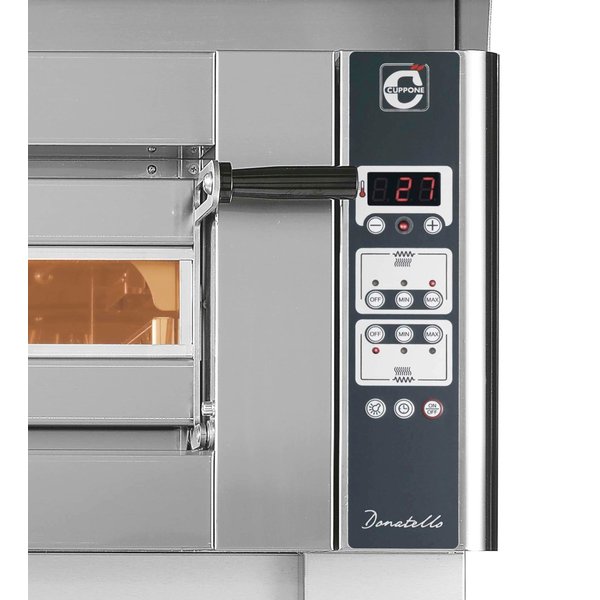 Pizzaoven | Cuppone Donatello | 9 Ø350mm | 400V | 12.6kW | 1510x1420x430(h)mm