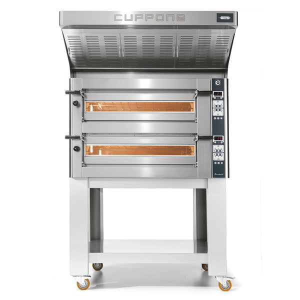Pizzaoven | Cuppone Donatello | 6+6 Ø350mm | 400V | 16.8kW | 1150x1420x780(h)mm