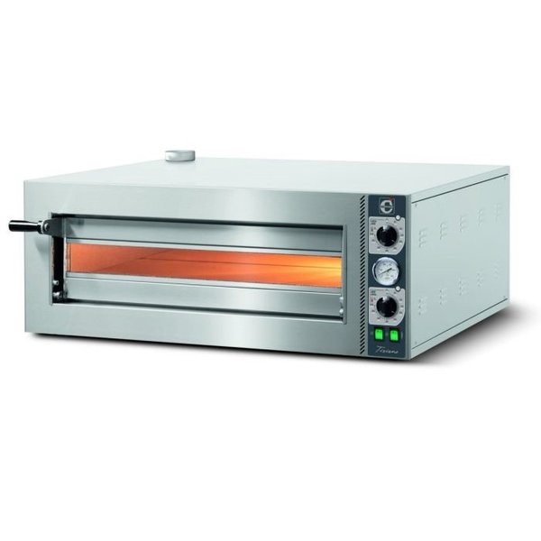 Pizzaoven | Cuppone Tiziano | 4 Ø250mm | 400V | 3.8kW | 800x660x390(h)mm