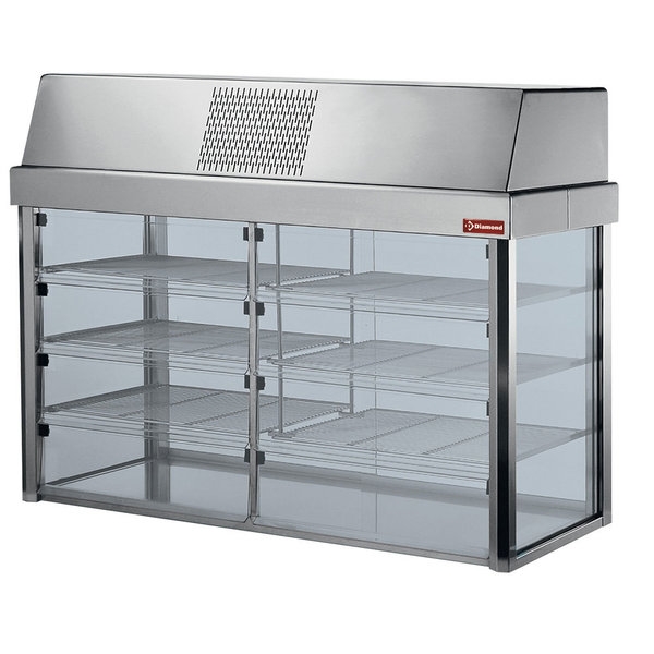 Gekoelde Vitrine | Met Bodem ' Top Model ' | X Element 3x GN 1/1 | 1.2kW | 1135x635x1150(h)mm